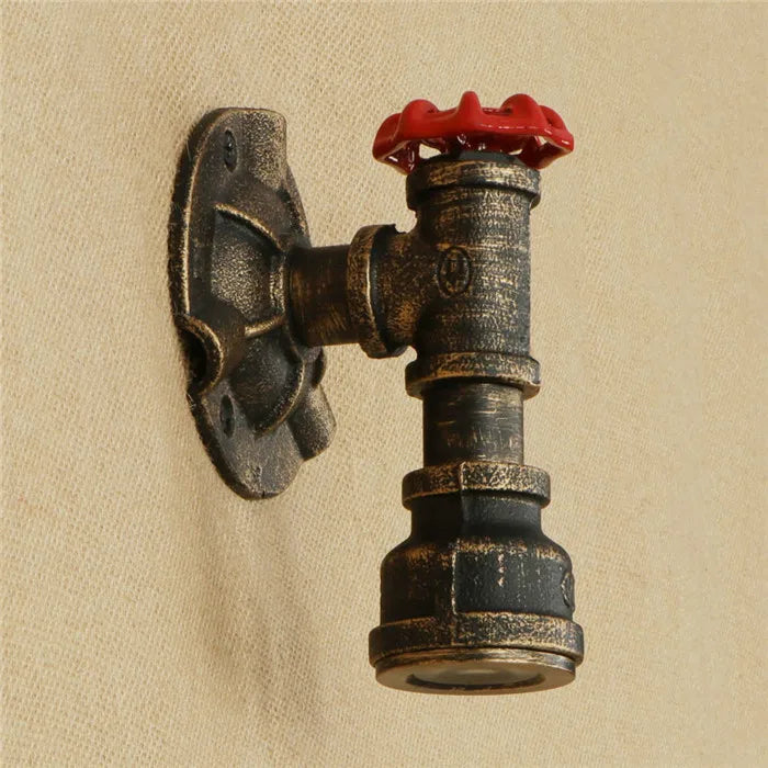 Nordic LED Wall Lamp Adjustable Bathroom Mirror Bedside Retro Sconce