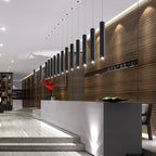 Hexagonal Nordic Chandelier: Modern & Creative Industrial Dining Room Lighting