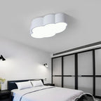 LED Cloud Kids Room Ceiling Light - Yellow Blue Red White Fixtures