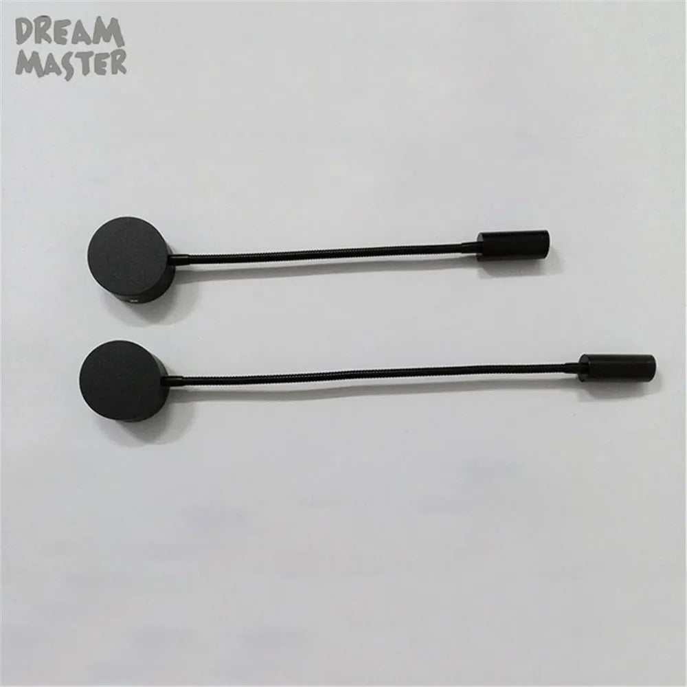 LED Mirror Light Bedside Lamp | Modern Minimalist Wall Lighting in Black