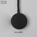 LED Mirror Light Bedside Lamp | Modern Minimalist Wall Lighting in Black