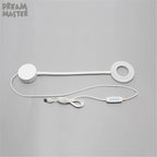 Dimmable LED Wall Lamp for Bedside Reading, USB Powered, Gooseneck Bedroom Light