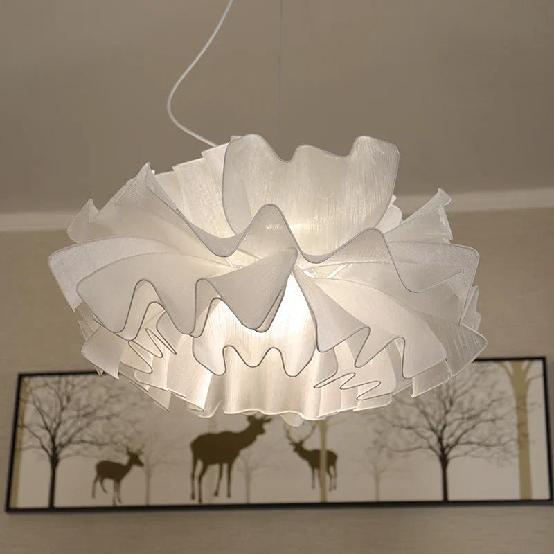 White Yarn Pendant Lights - Romantic Nordic Luminaria for Bedroom and Wedding Room