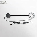 Dimmable LED Wall Lamp for Bedside Reading, USB Powered, Gooseneck Bedroom Light