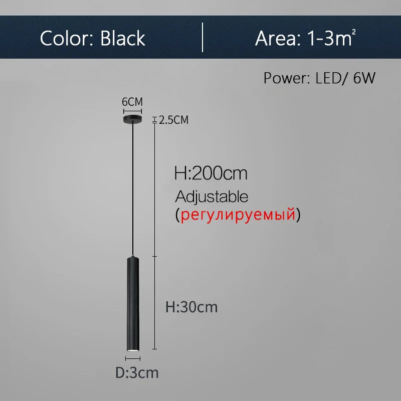 Minimalist Chandelier: Modern Light Luxury Nordic Bedroom Bedside Lamp