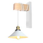 Industrial Pulley Wall Light - Retro Loft Sconce Fixture for Home, Cafe, Bar