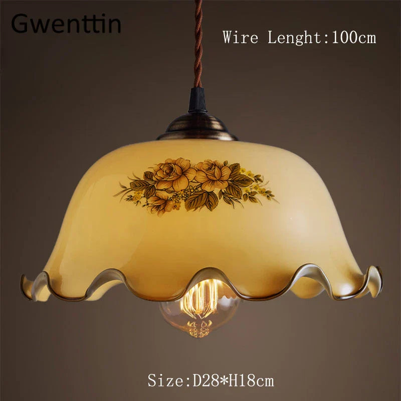 Vintage Industrial Pendant Light for Dining Room, Cafe, Bar, and Home Lighting