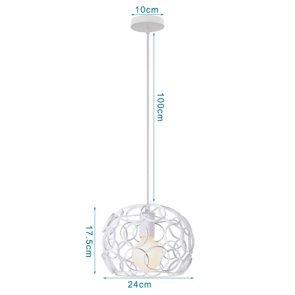 Industrial Vintage Loft Pendant Lights LED Hanging Lamps for Home Decor