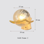 Japanese Moon Wood Wall Lamp - Minimalist Design - LED Sconce Lights