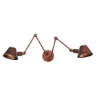 Double Swing Arm Wall Lights Bedside Sconce E27 Lighting Decor