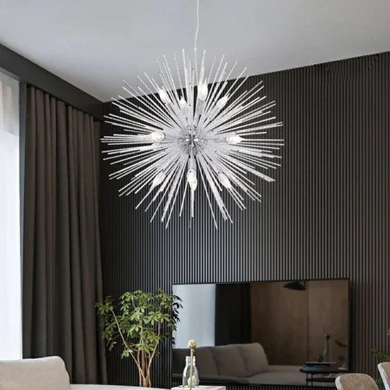 Dandelion Sea Urchin Chandelier LED Indoor Lighting.