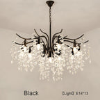 Crystal LED Chandelier: Luxury Indoor Lighting for Home, Kitchen, Living Room