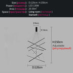 Bedroom Ceiling Lamp LED Modern Nordic Decor Master Room Warm Romantic