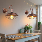 Vintage Loft Indoor LED Wall Sconce Retro Industrial Gooseneck Light Fixtures