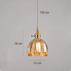 Scandinavian Glass Chandelier Lighting Modern Classic Decorative LED Pendant