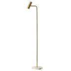 Metal Marble Base Floor Lamp - Minimalist Modern Standing Light
