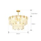 Luxe Palace Ceiling Chandelier - Elegant LED Lighting for Home and Hotel