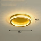 Black Gold Crystal Chandelier LED Ceiling Light for Living Room Bedroom