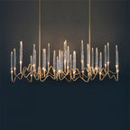 Crystal LED Chandelier: Nordic Luxury Tree Branch Design for Wedding Decor Villas & LOFTs