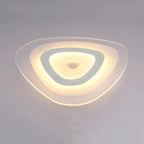 Triangle LED Ceiling Light | Modern Acrylic Lamparas de Techo Fixtures