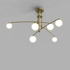 Nordic Bean Chandelier: Modern, Simple, Creative Lighting for Living Room, Dining Room, Bedroom