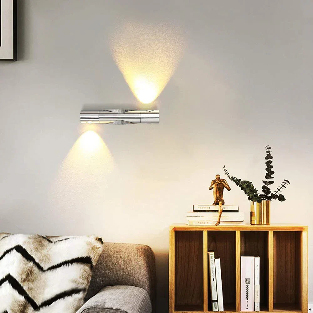 Rotatable LED Wall Light for Indoor Bedroom Home Decor