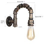 Rustic Edison Bulb Wall Sconces for Home Lighting Fixture