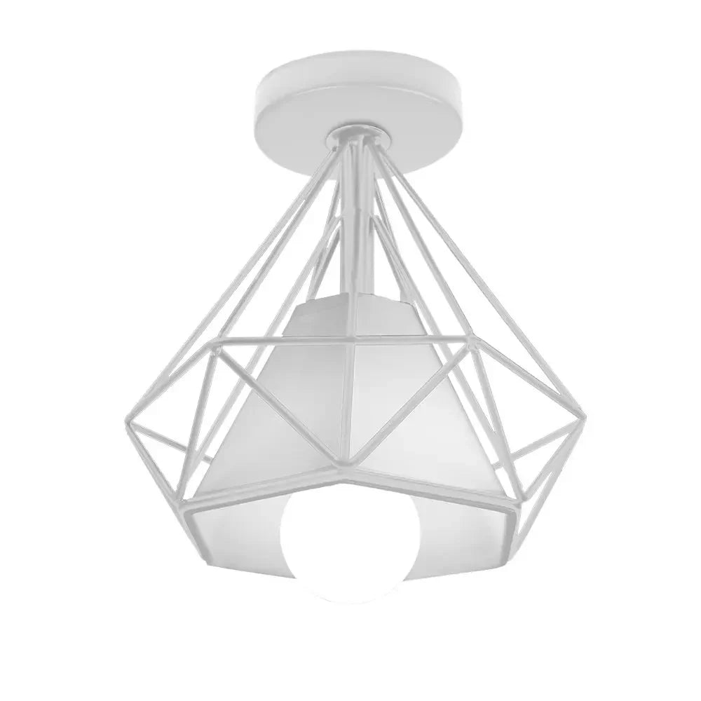 Nordic White LED Ceiling Light for Home Decor