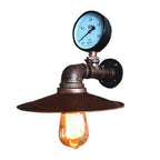 Industrial Iron Rust Wall Lights Retro Vintage E27 LED Sconce