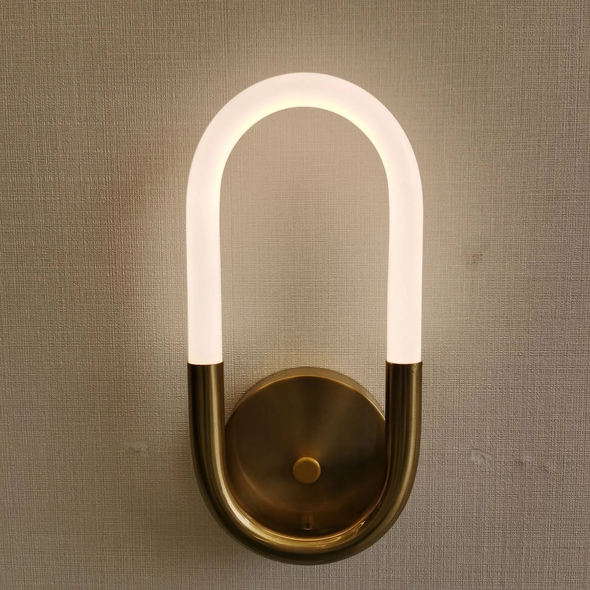 Acrylic Ring LED Wall Lamp for Modern Indoor Decor, Living Room Bedroom Lighting