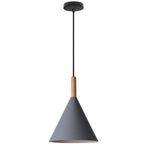 Nordic Wood LED Pendant Lights for Modern Kitchen Bars Bedroom Decor