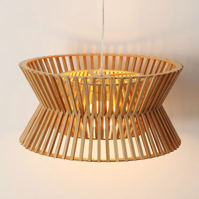 Solid Wood Chandelier - North European Style Indoor Lighting