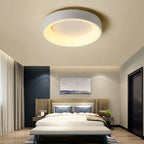 Modern LED Ceiling Lamp for Living Room, Bedroom, Study - Grey or White