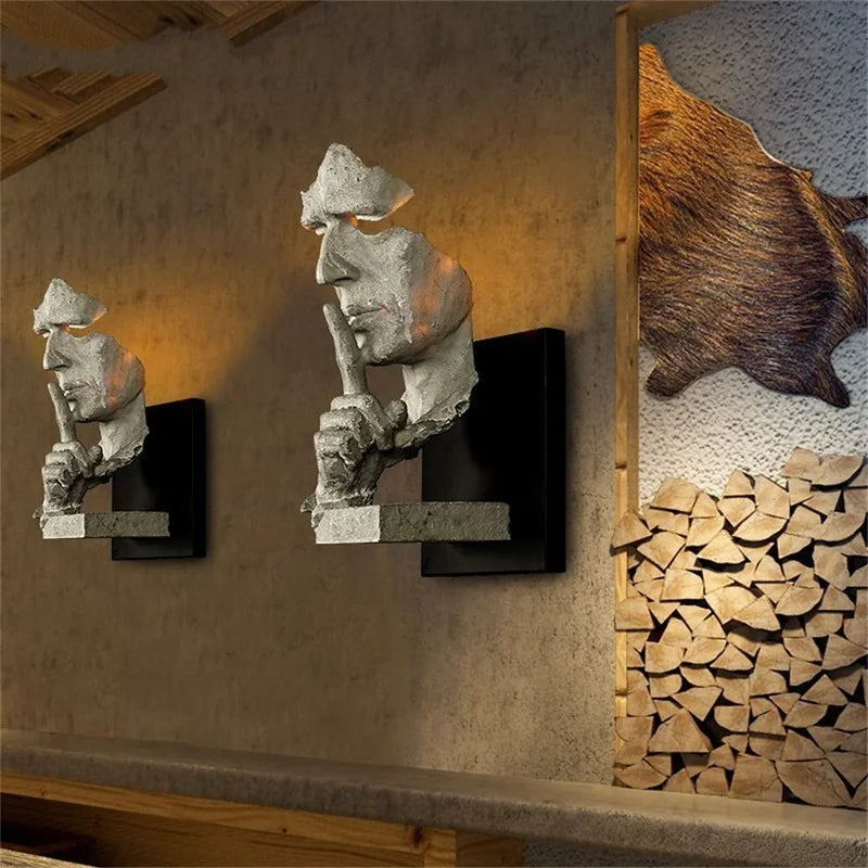 Retro Industrial Style Wall Sconce for Bar Restaurant Villa Decoration