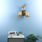Retro Antlers Wall Lamp Deer Decor Wall Lights for Living Room Bar Bedroom Dining Room