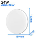 LED Ceiling Light: Modern Ultra-thin Panel, 6-48W, Surface Mounted for Living Room