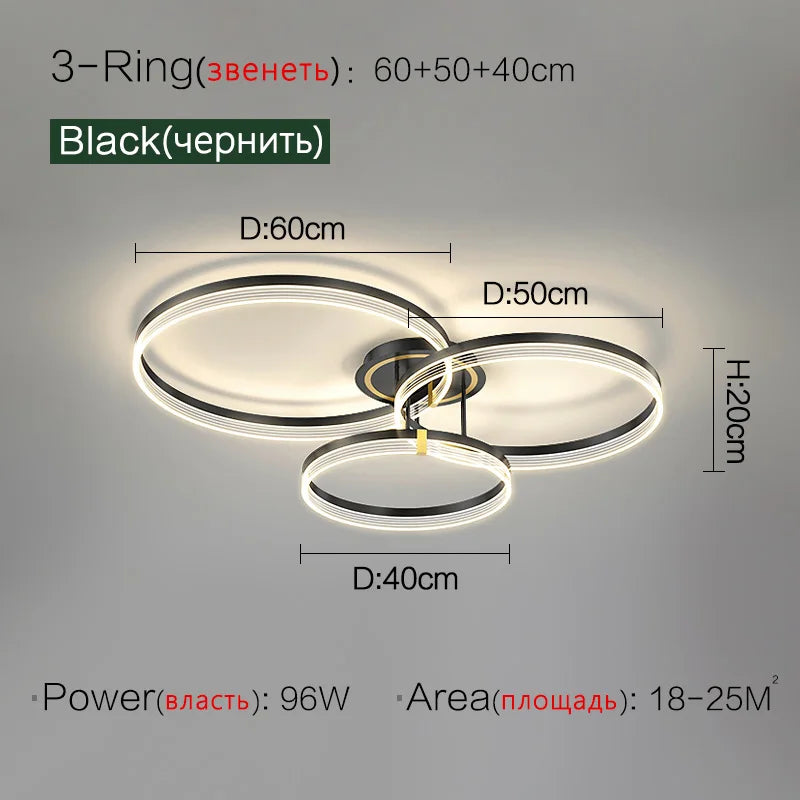 Nordic Light Luxury Foyer Ceiling Lamp - Modern, Simple, Elegant Lighting