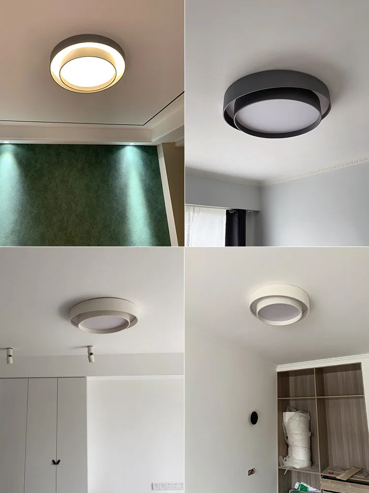 Nordic Minimalist Ceiling Lamp - Modern & Creative Master Bedroom Lighting