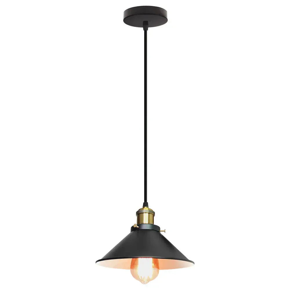 Industrial Pendant Lights: Modern Retro Loft Hanging Lamp for Home Decor