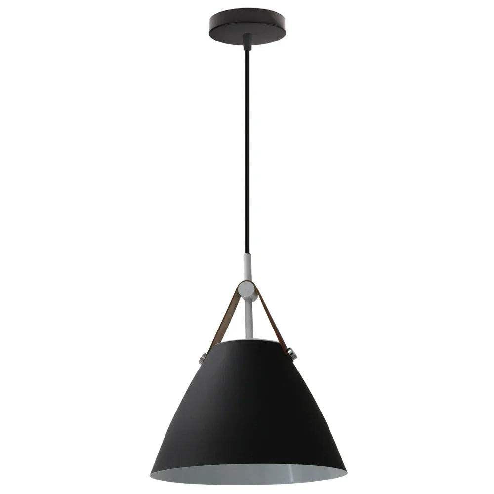 Vintage Modern Wood Pendant Lamp | Nordic Industrial LED Hanging Light
