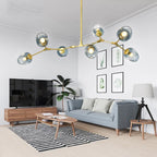 Modern Nordic Glass Chandelier for Home Decoration