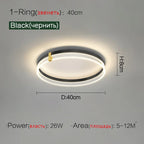 Nordic Light Luxury Foyer Ceiling Lamp - Modern, Simple, Elegant Lighting