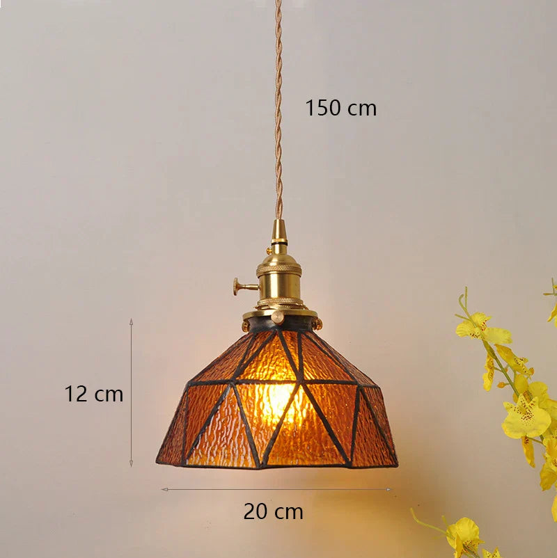 Scandinavian Glass Chandelier Lighting Modern Classic Decorative LED Pendant