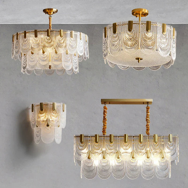 Luxe Palace Ceiling Chandelier - Elegant LED Lighting for Home and Hotel