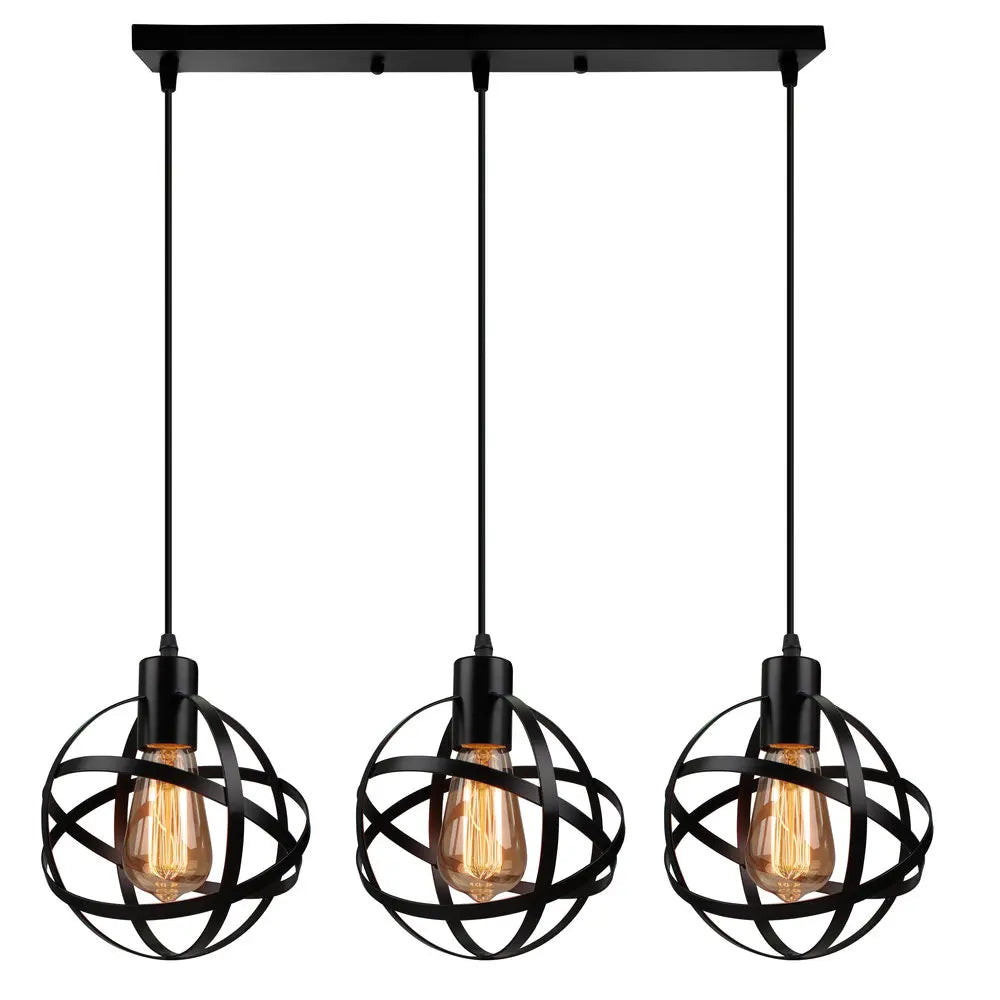 Industrial Pendant Lights - Modern Kitchen Island Lamp, Cafe Hanging Light