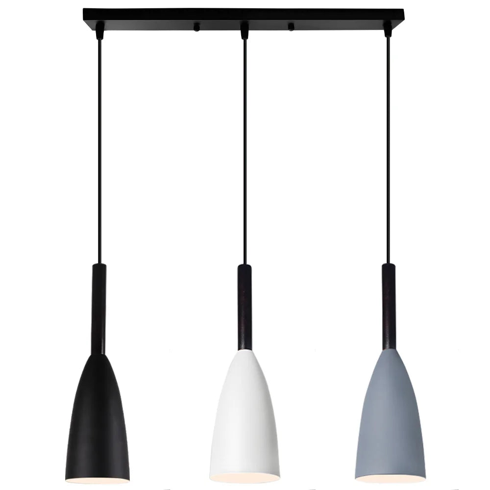 Modern Nordic Pendant Lights Retro Industrial Loft Lamp Kitchen Hanging LED