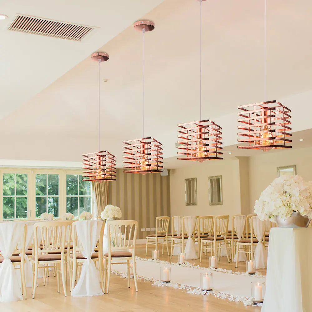 Industrial Pendant Lights E27 LED Hanging Lamp Modern Loft Lighting for Home