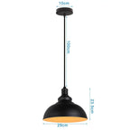 Vintage Loft Pendant Light Nordic Retro Industrial Hanging Lamp for Home Kitchen Decor