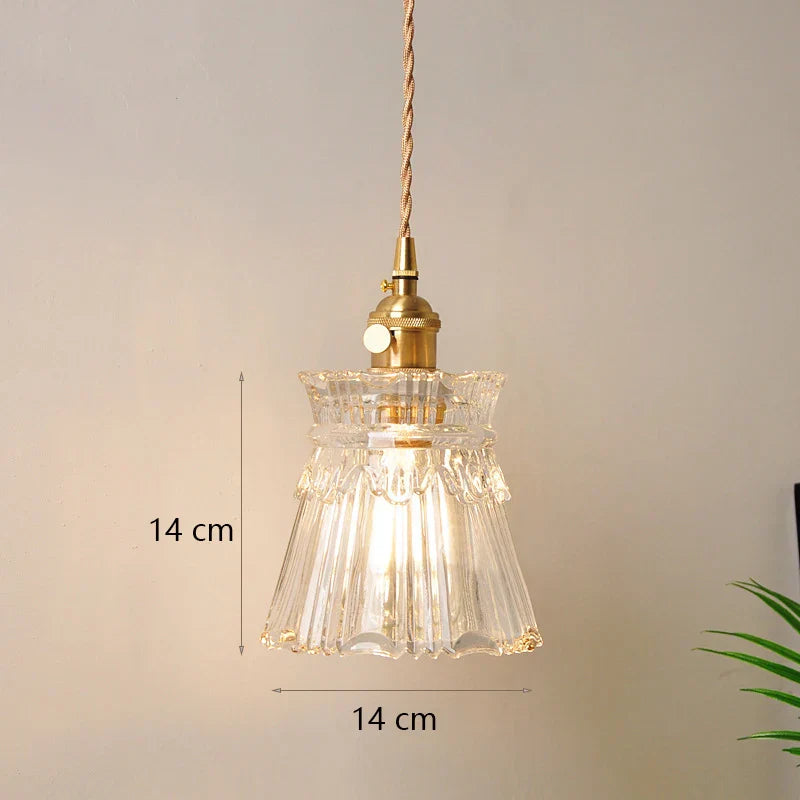 Scandinavian Glass Chandelier Lighting Modern Classic Decorative LED Pendant