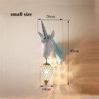 Unicorn Wall Lamp for Children's Room Decor